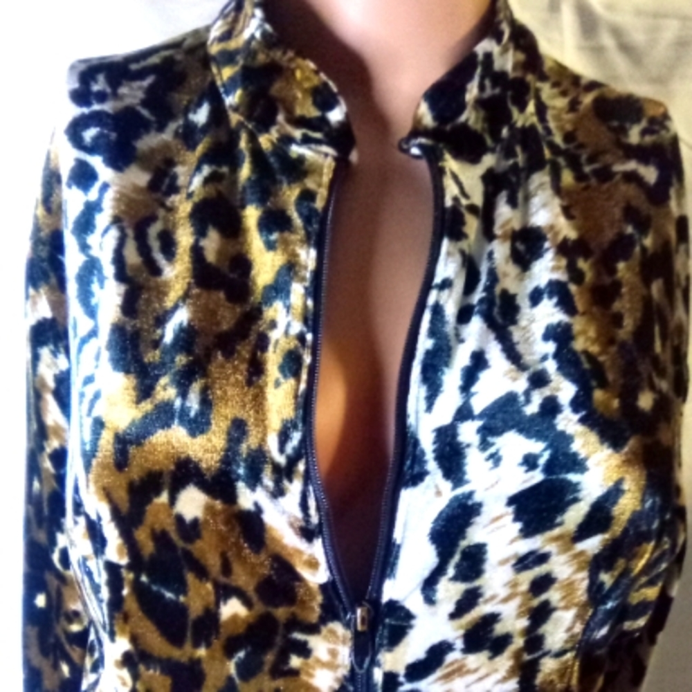 Lucent brand front zip jacket, vintage